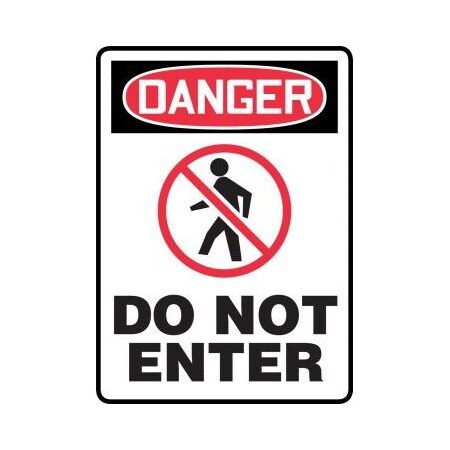 OSHA DANGER Safety Sign DO NOT MTDX016XP
